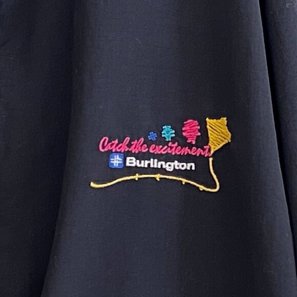 Vintage Burlington Vermont Windbreaker Bomber Jacket - Picture 5 of 8